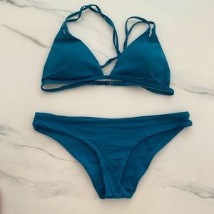 L*space bikini set size large top and bottom.